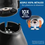 LICUADORA OSTER CON VASO DE VIDRIO DE 1.5L Y 2 VELOCIDADES BLSTKAGBPB